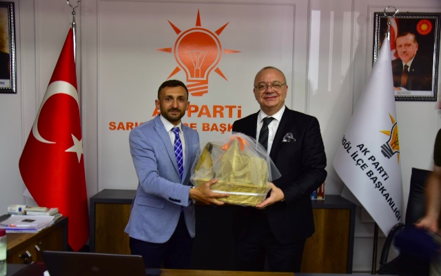Başkan Ergün AK Parti Sarıgöl İlçe Başkanlığını Ziyaret Etti