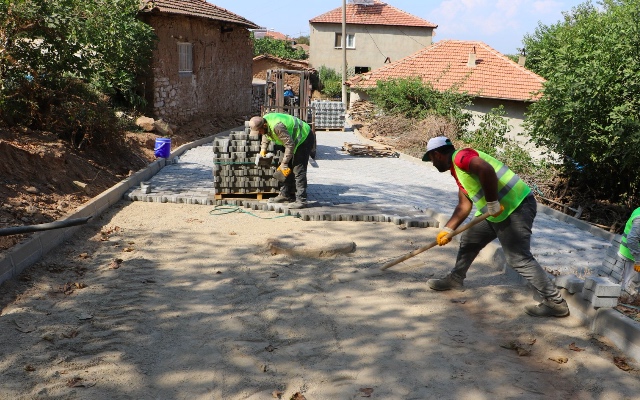 Yağmurlar’ın 13 Milyonluk Yatırımında Üstyapı Başladı