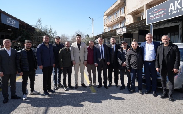 Başkan Şimşek Galerici Esnafıyla Buluştu 