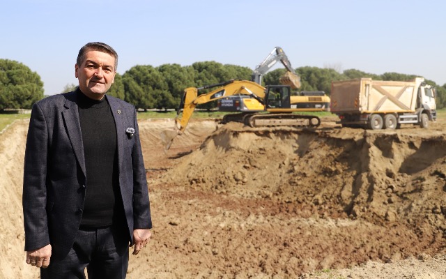 SARUHANLI'DA YENI DEVLET HASTANESİ ÇALIŞMALARI BAŞLADI