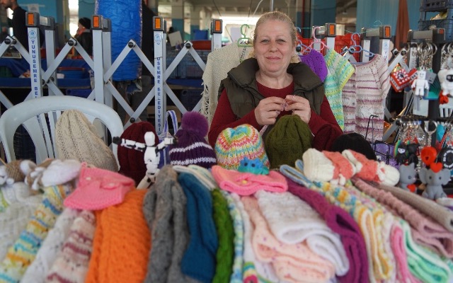 HER BİR STANTTA İLMEK İLMEK İŞLENEN UMUT VAR